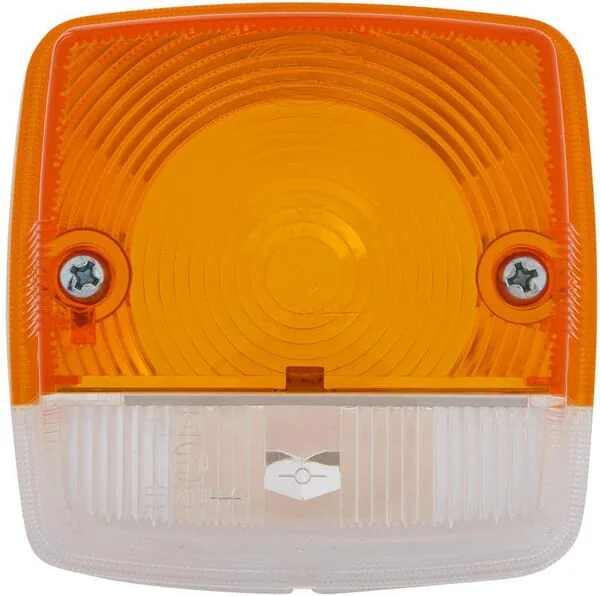 Hella - 9EL115003055 - Lichtlinse, bernstein/klar, quadratisch LH/RH Hella