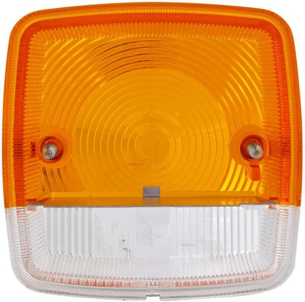 Hella - 9EL115003055 - Lichtlinse, bernstein/klar, quadratisch LH/RH Hella
