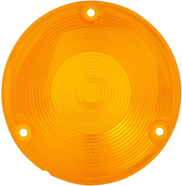 Hella - 9EL116907001 - Lichtlinse, Orange, Rund Links/Rechts Hella