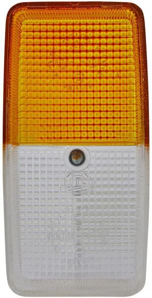 Hella - 9EL120224001 - Lichtlinse, Weiss/Bernstein, Rechteckig LH/RH, Hella