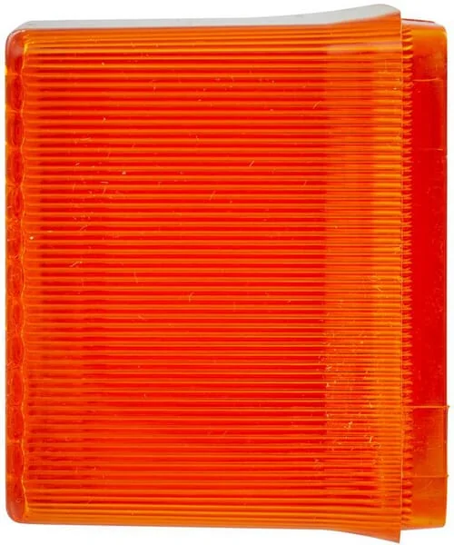 Hella - 9EL121431001 - Lichtlinse, Rot/Transparent/Bernstein Heck/Rechts Hella