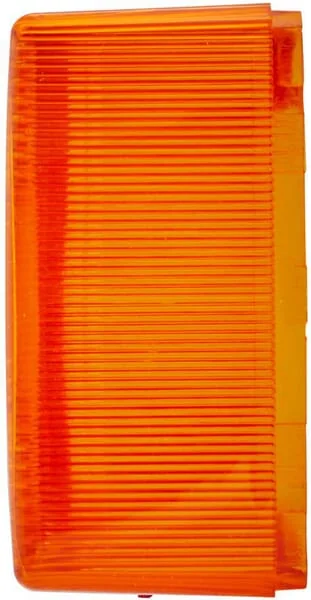 Hella - 9EL129519001 - Lichtlinse, Rot/Transparent/Bernstein, Quadratisch LH/RH/Heck Hella