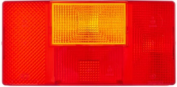 Hella - 9EL137792011 - Lichtlinse, Rot/Gelb Hinten/Rechts Hella