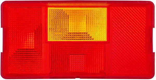Hella - 9EL137792011 - Lichtlinse, Rot/Gelb Hinten/Rechts Hella