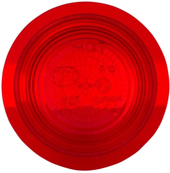 Hella - 9EL950315061 - Leuchtlinse, Rot LH/RH Hella
