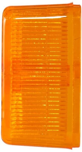 Hella - 9EL990267001 - Leuchtenscheibe, Orange, Rechteckig 150x30x54mm Links/Rechts Hella