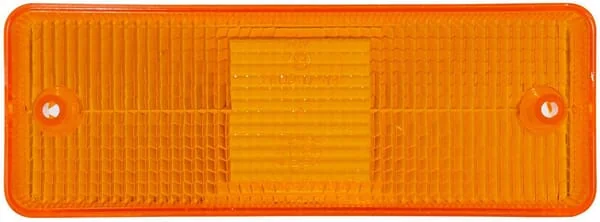 Hella - 9EL990267001 - Leuchtenscheibe, Orange, Rechteckig 150x30x54mm Links/Rechts Hella