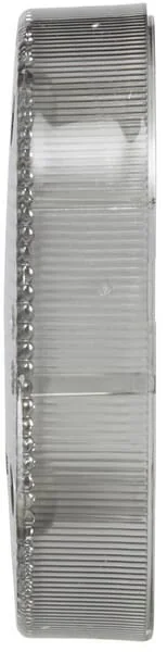 Hella - 9EL990354031 - Leuchtenscheibe, Grau, Rund Hinten/Links Hella