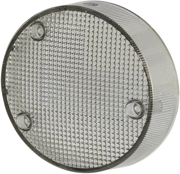 Hella - 9EL990354041 - Leuchtenscheibe, Grau, Rund Hinten/Rechts Hella
