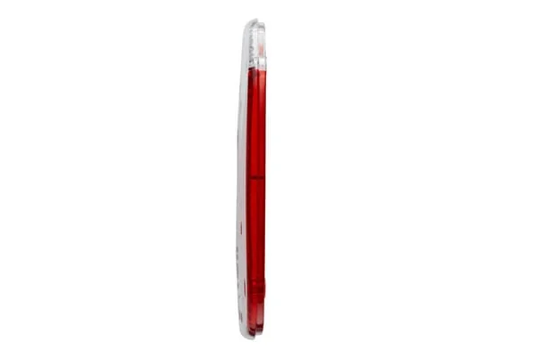 Hella - 9EL990632011 - Lampenglas Rot/Weiss