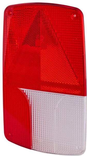 Hella - 9EL990633031 - Leuchtenscheibe, Rot/Transparent Hinten/Links Hella