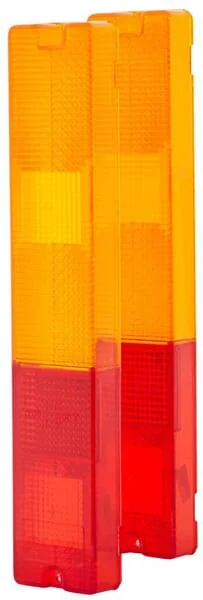 Hella - 9EL997453001 - Leuchtenscheibe, Orange/Rot, Rechteckig, 300x62x30mm Links/Rechts/Hinten Hella