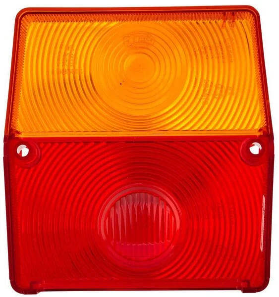 Hella - 9EL998002031 - Leuchtenscheibe, Rot/Transparent/Bernsteinfarben Links/Rechts/Hinten Hella