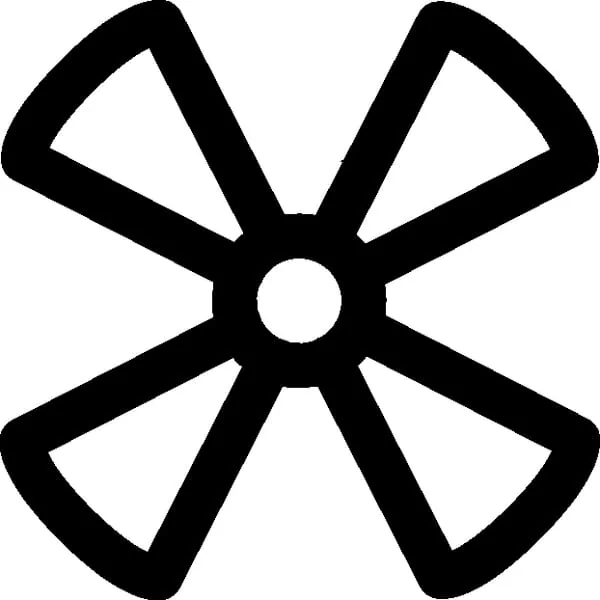 Hella - 9XT713630531 - Symbol: Luefter Langsam