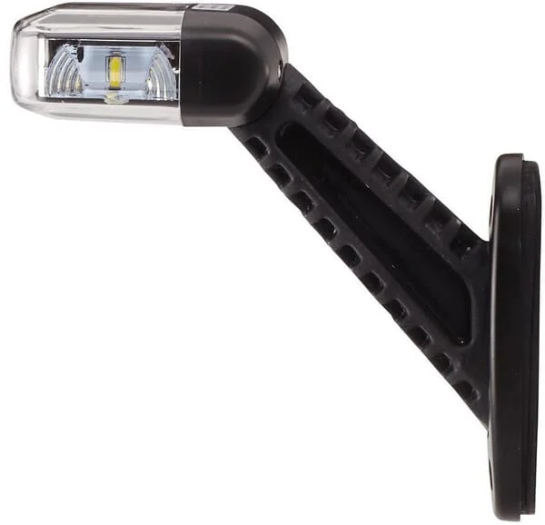 Hella ValueFit - 2XS357007021 - Markierleuchte RH LED, Eckig, 10/30V, Weiß, Aufschraubbar, 148,6x61,5x143,7mm, 8 LEDs