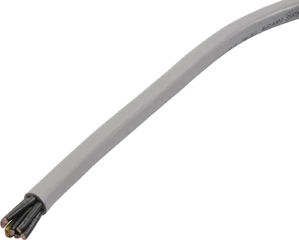 Helukabel - FLEXYJZ725 - Kabel 7x2,5mm², Grau, PVC, pro m, Helukabel