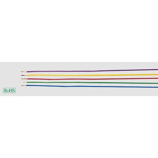 Helukabel - H05V2K1MM2RDWH - Installationsleitung 1mm² Rot/Weiss