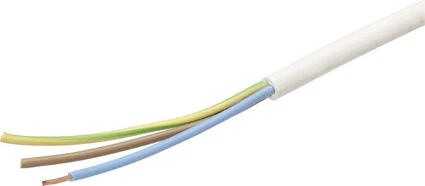 Helukabel - H05VVF3X25WH - Kabel 3x2,5mm², Weiss, PVC, Pro m Helukabel