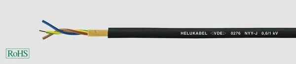 Helukabel - NYYJ325RE - NYY-J Kabel 3x2,5mm²