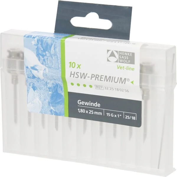 Henke - VV3617 - HSW-Premium® Nadel 10x mit Gewinde 1.8x25mm