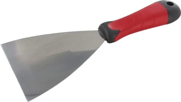 Het Melkmeisje - PP708100 - Spachtel 100mm Softgrip-Griff, Edelstahl