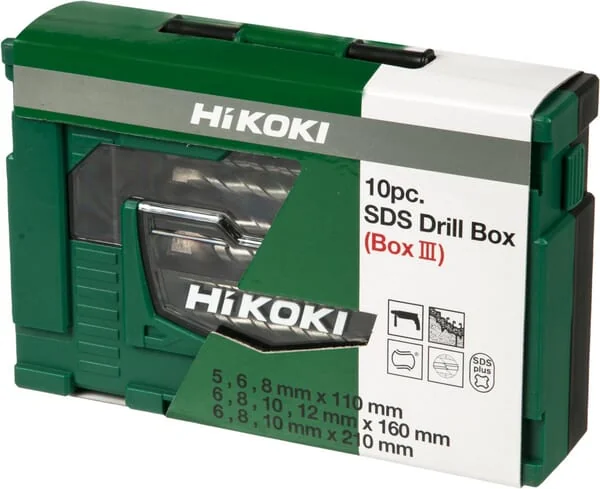 Hikoki - 40030030 - SDS-Satz 10-teilig