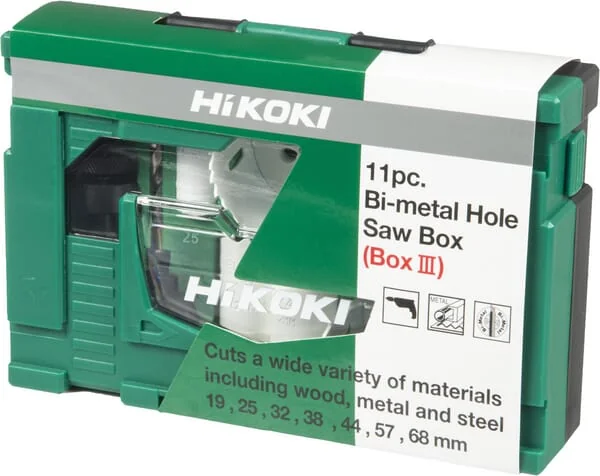 Hikoki - 40030032 - Lochsaegenset 11 Stueck