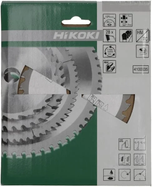 Hikoki - 4100035 - Saegeblatt 125x20 Z28