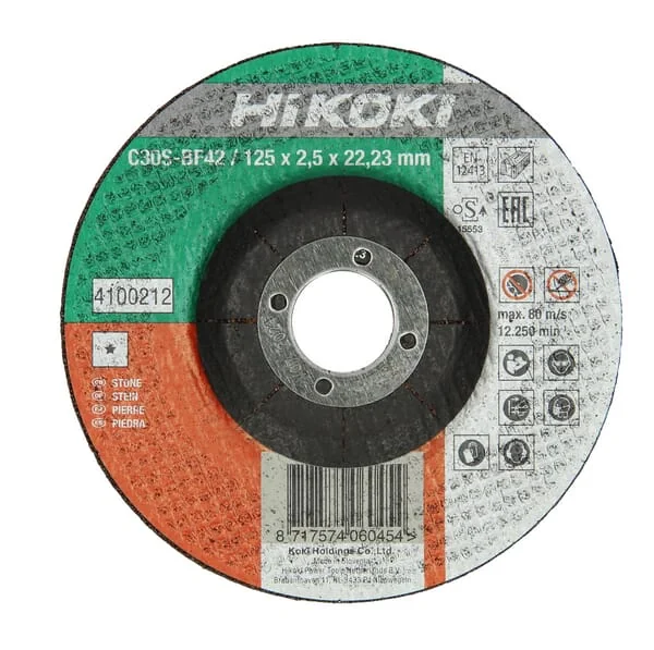 Hikoki - 4100212 - Trennscheibe Stein 125x3,0 DPC