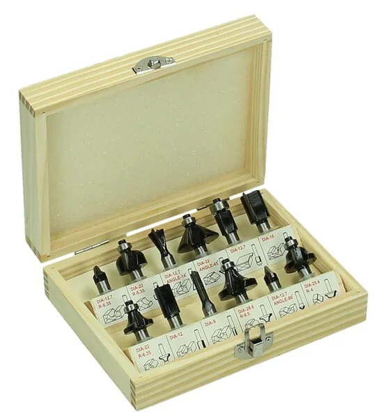 Hikoki - 500507 - Fraesset 12-teilig