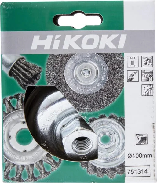 Hikoki - 751314 - Kombi 100mm M14 0.3mm Gekraeuselt