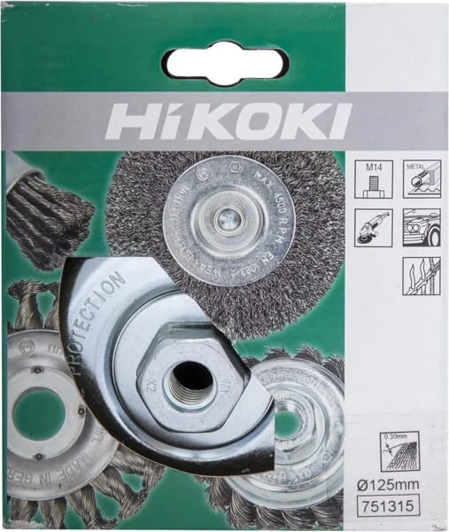 Hikoki - 751315 - Kombi 125mm M14 0.3mm Gekraeuselt