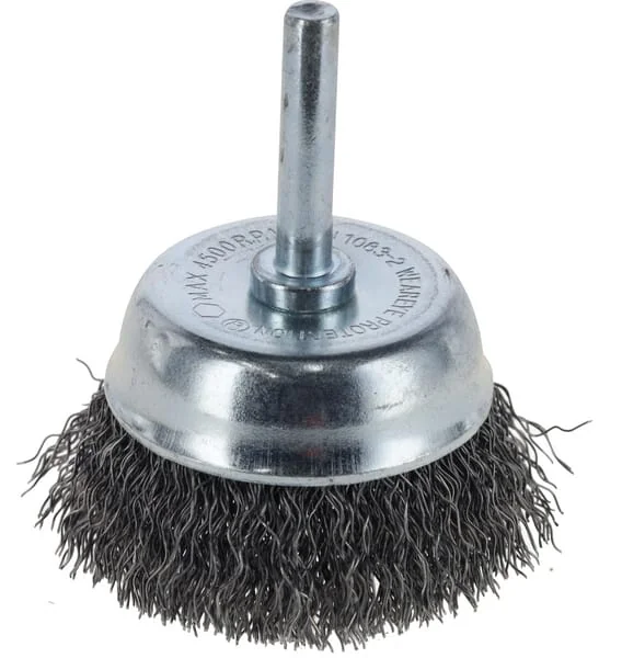 Hikoki - 751322 - Topfbürste mit Drahtbesetzung für 1/4" Runde Welle