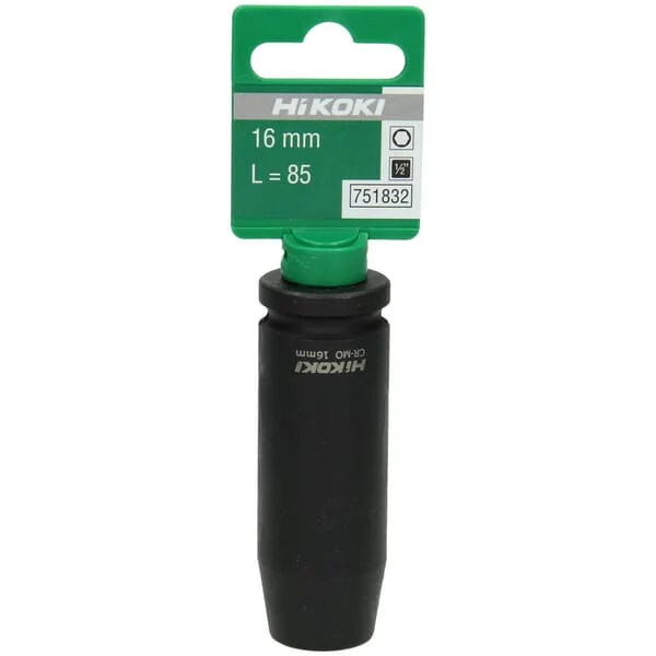 Hikoki - 751832 - Schlagstecknuss 1/2" Lang 16mm