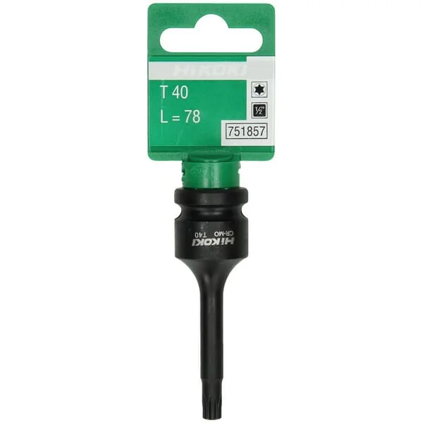 Hikoki - 751857 - Schlagrohr TORX 1/2"-T40