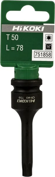 Hikoki - 751858 - Schlagrohr TORX 1/2"-T50