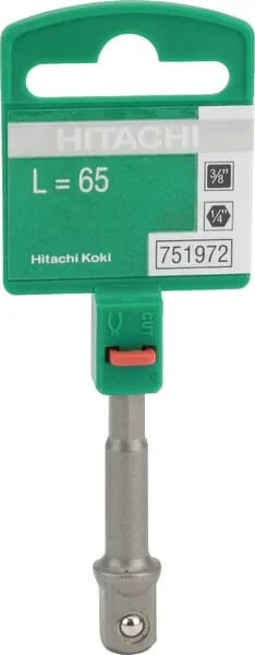 Hikoki - 751972 - Adapter 1/4" Sechskant - 3/8 Vierkant