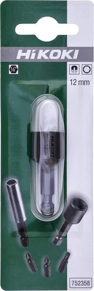 Hikoki - 752358 - Bit 1/4" Nuss 12mm Magnet