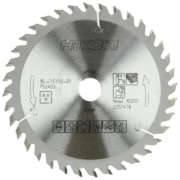 Hikoki - 752403 - HM-Kreissaegeblatt 150x20/16 T36
