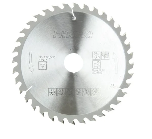 Hikoki - 752437 - HM-Kreissägeblatt 190x30 T36