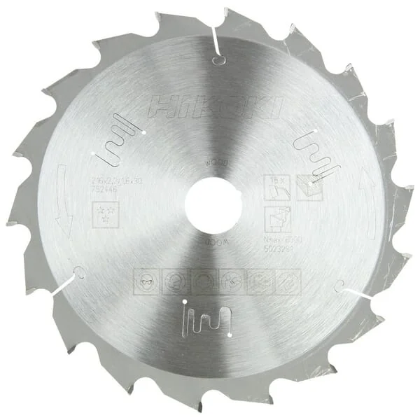 Hikoki - 752446 - HM-Kreissägeblatt 216x30 T18