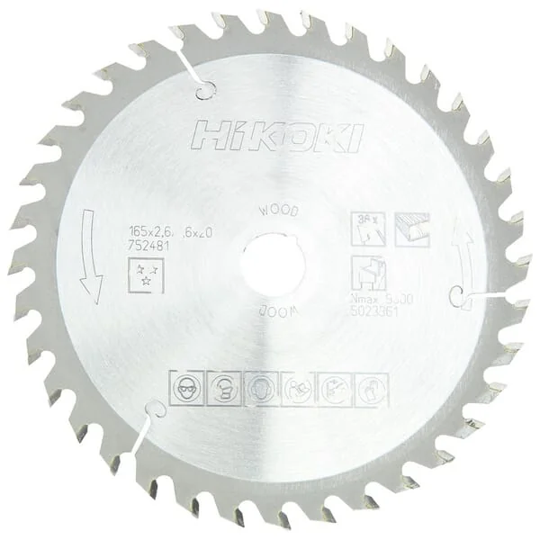 Hikoki - 752481 - HM-Kreissägeblatt 165x20 T36