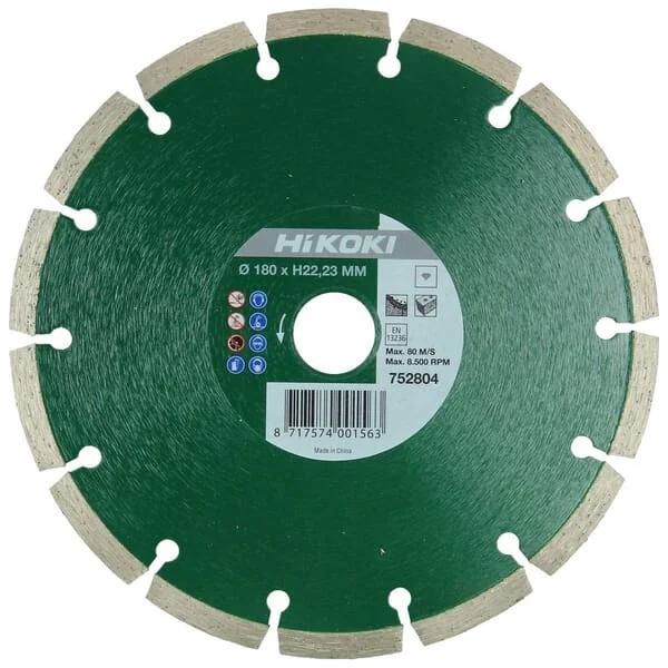 Hikoki - 752804 - Diamant-Saegeblatt Uni 180mm