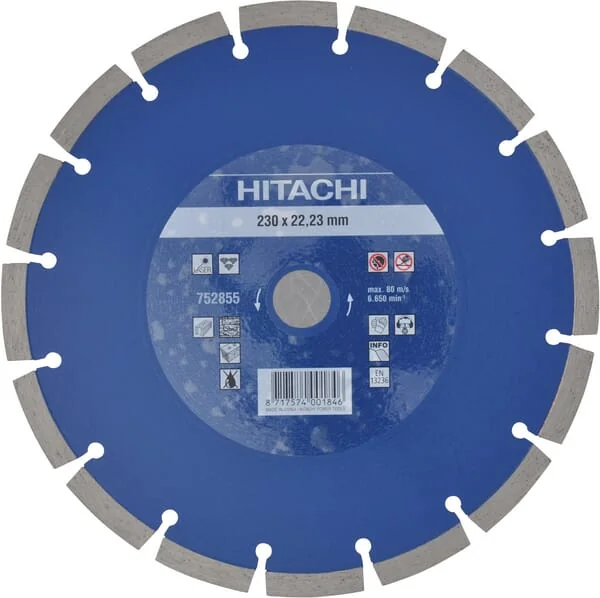 Hikoki - 752852 - Diamant-Saegeblatt Beton 125mm