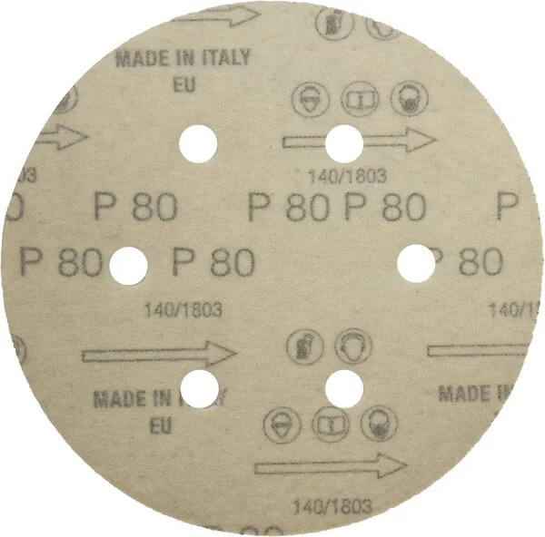 Hikoki - 753143 - Schleifscheibe Diameter 150mm K80 10 Stück