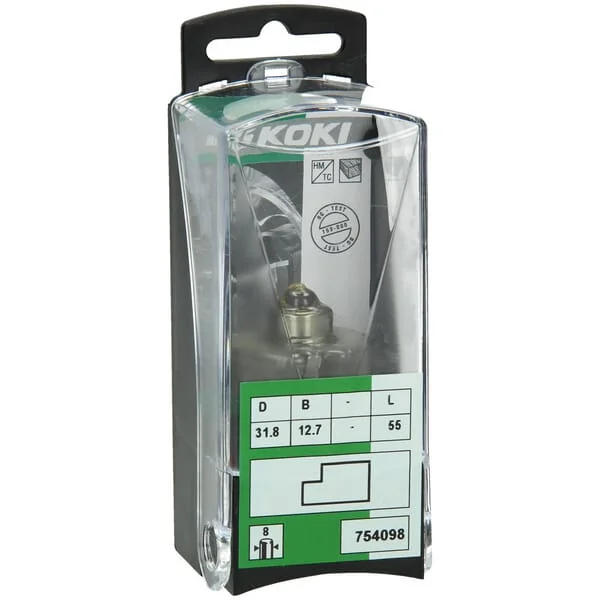 Hikoki - 754098 - HM-Falzfraeser Schaft 8mm