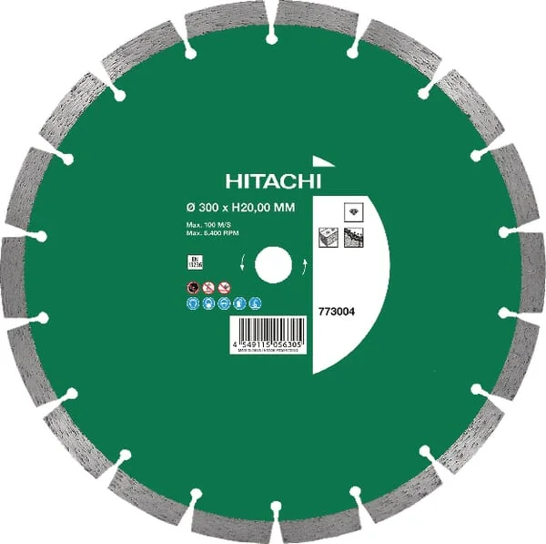 Hikoki - 773004 - Diamant-Trennscheibe Universal 300x20