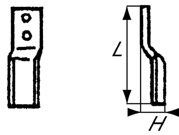 Howard - 73000762407V - Fraesemesser Rechts 50mm 12mm Stark