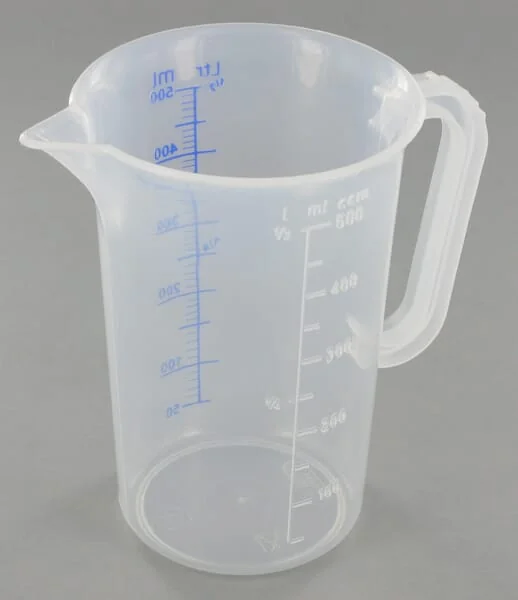Hünersdorff - JK9350 - Messbecher 0,5 L PP