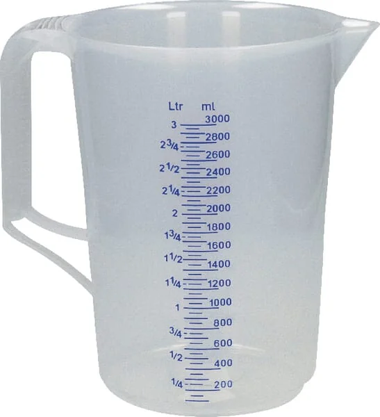 Hünersdorff - JK9380 - Messbecher 3,0 L PP